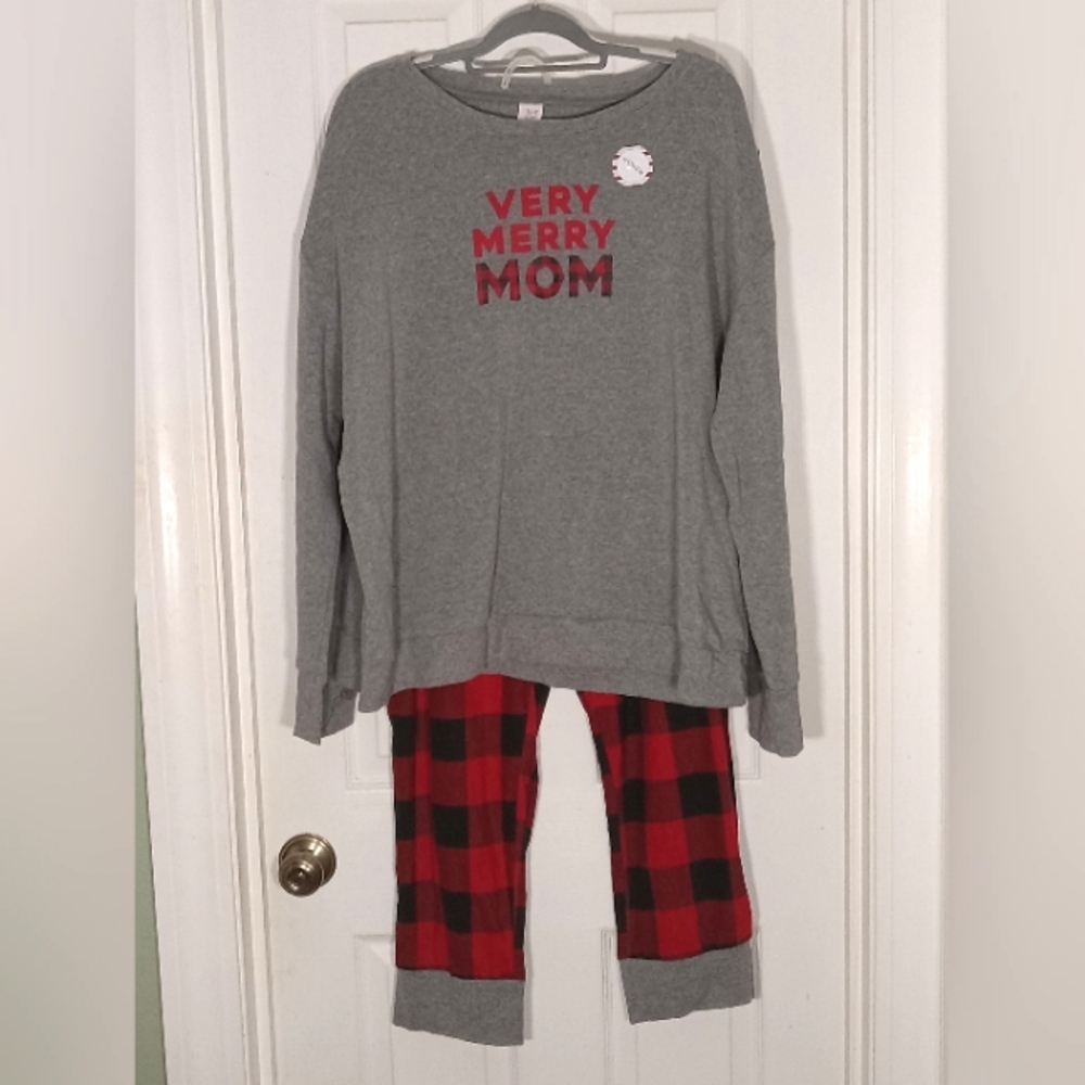 Holiday PJ Set North Pole Trading Co. Women's XXL NWT